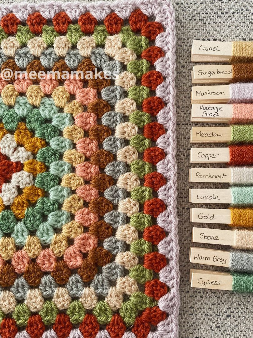 Granny Love Blanket Pattern product image (3)