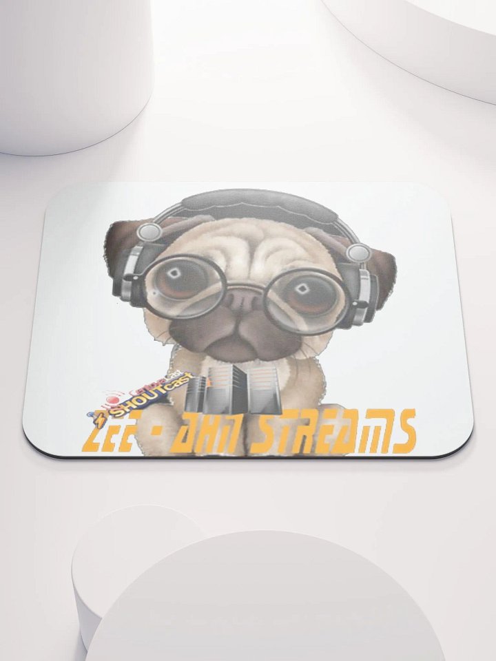 ZEE- DJ Barnie Sticker Mouse Pad product image (1)