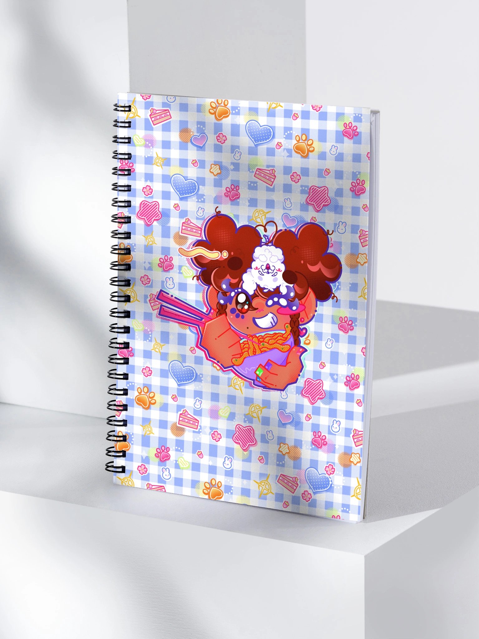 RamenDoodlesCafe Cartoon Notebook product image (4)