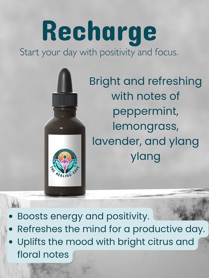 Recharge - Pure Essential Oil Blend for Diffusers, Humidifiers, and Room Sprays product image (1)