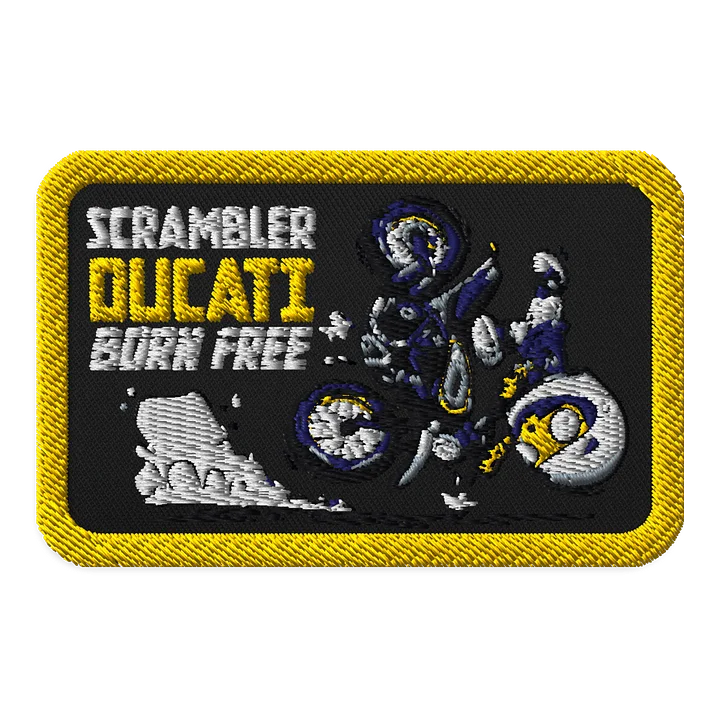 Scrambler Ducati - Born Free Patch product image (1)