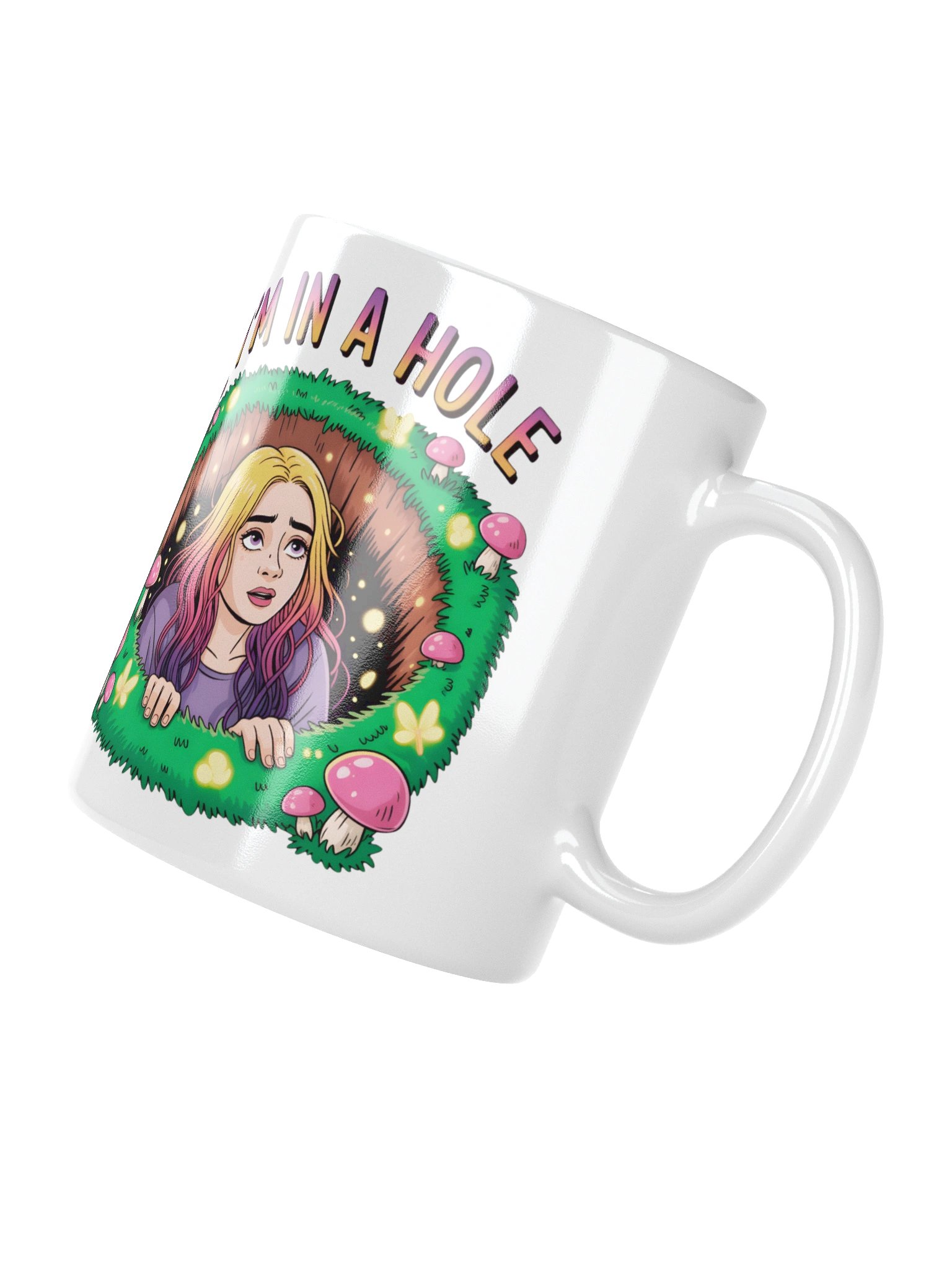 I'm In A Hole White Glossy Mug product image (9)
