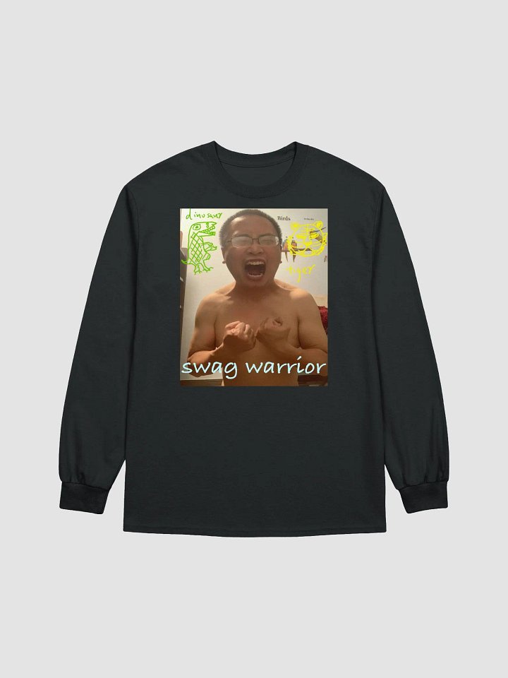 Gildan Ultra Cotton Long Sleeve T-Shirt: swag warrior 2.0 product image (9)