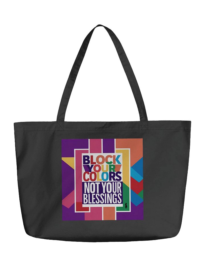 Block Your Colors Tote product image (1)