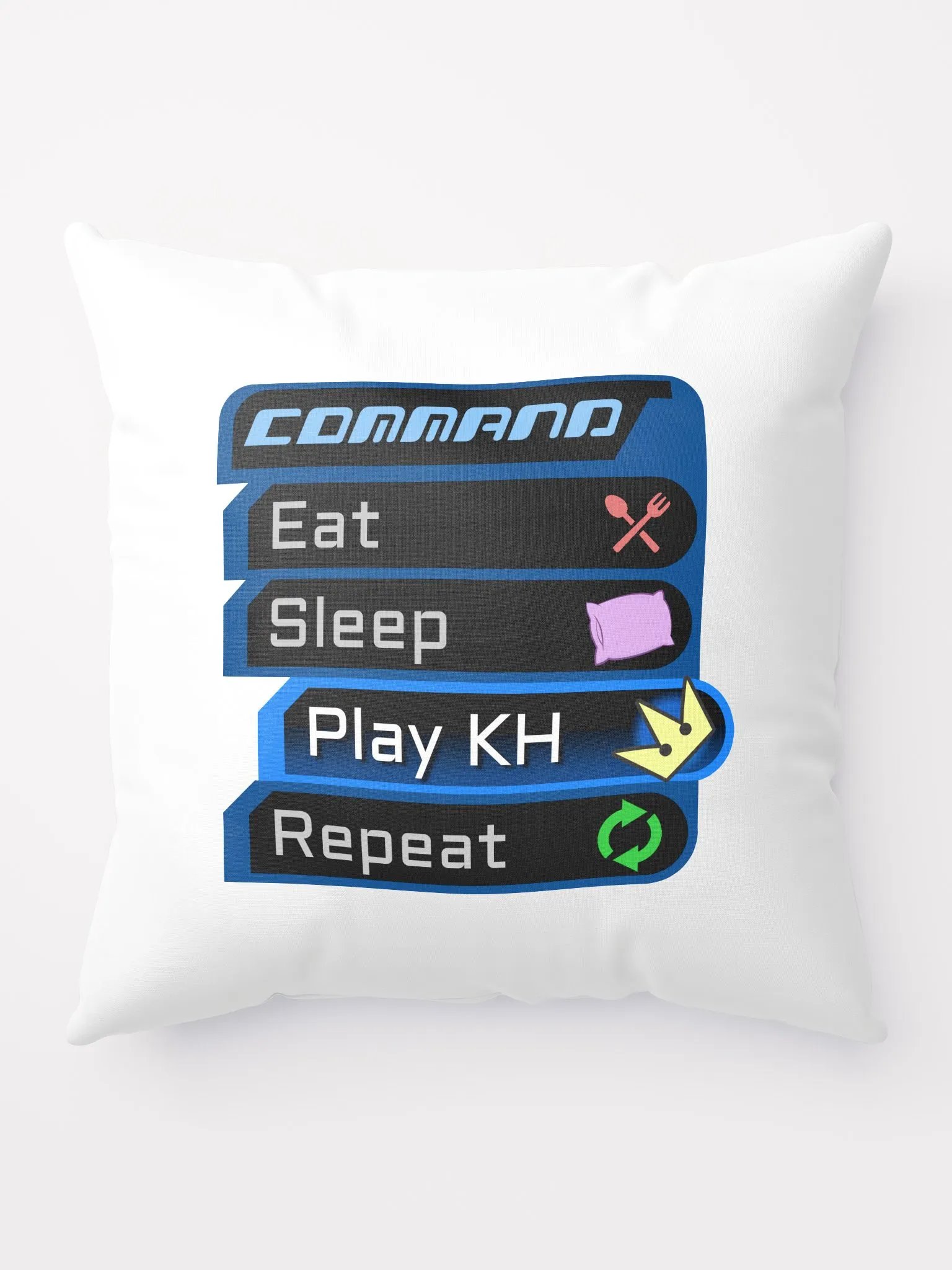 KH Command Menu Throw Pillow product image (10)