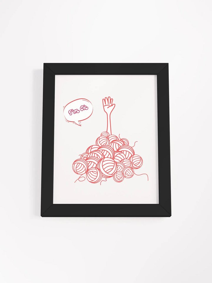 Yarn Avalanche Art Print product image (3)