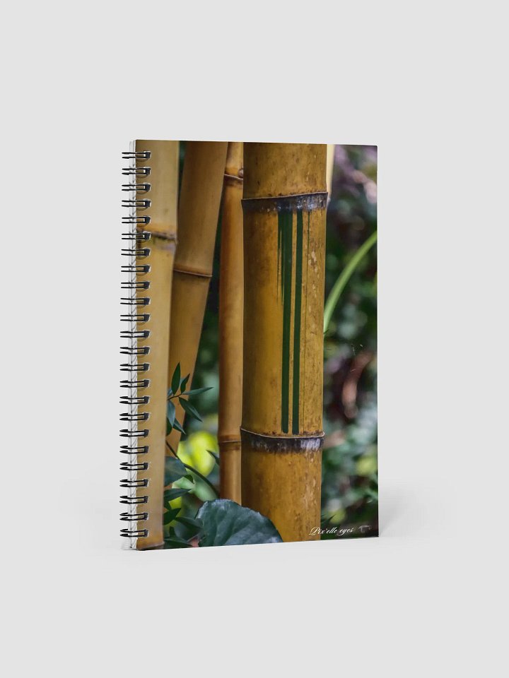 📘 Notebook Collection PURE – Jardin du Rayol – Bambou calligraphié product image (1)