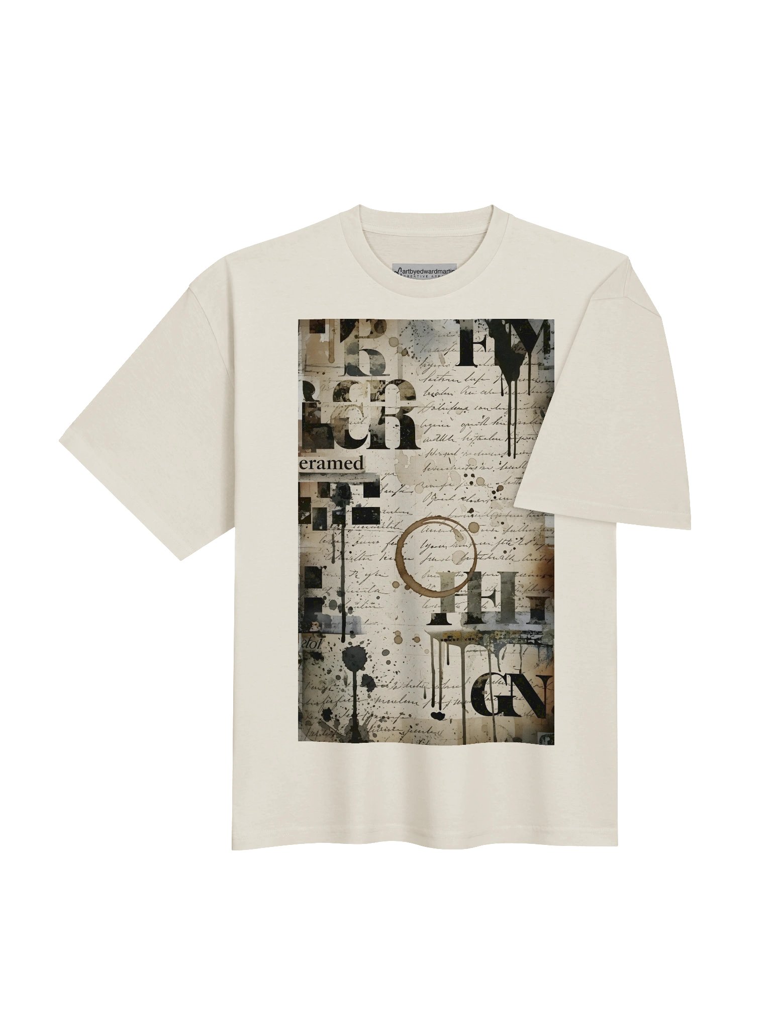 Typography Oversized T-shirt product image (7)