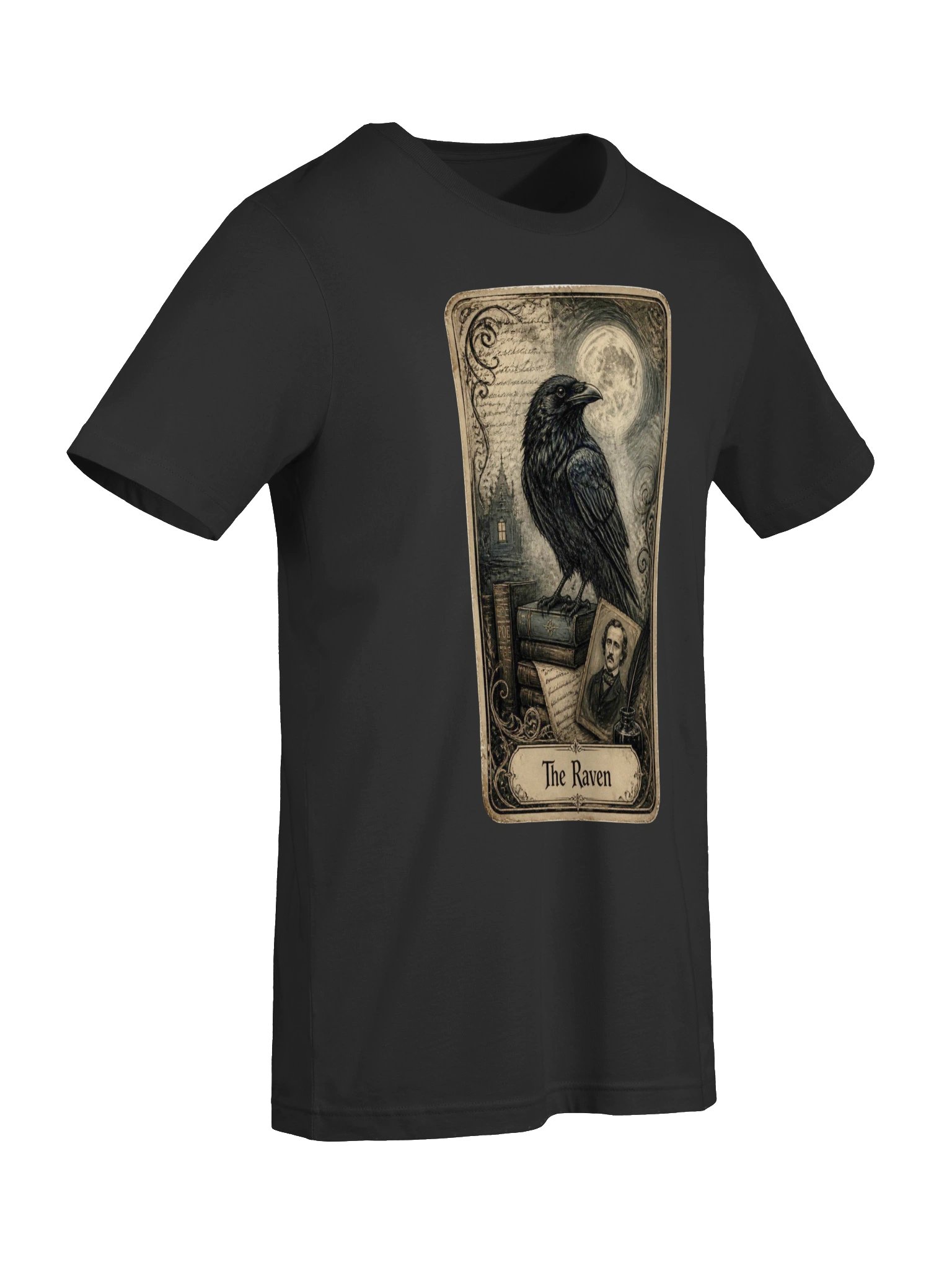 Edgar Allan Poe Tarot Shirt, The Raven Tee product image (8)