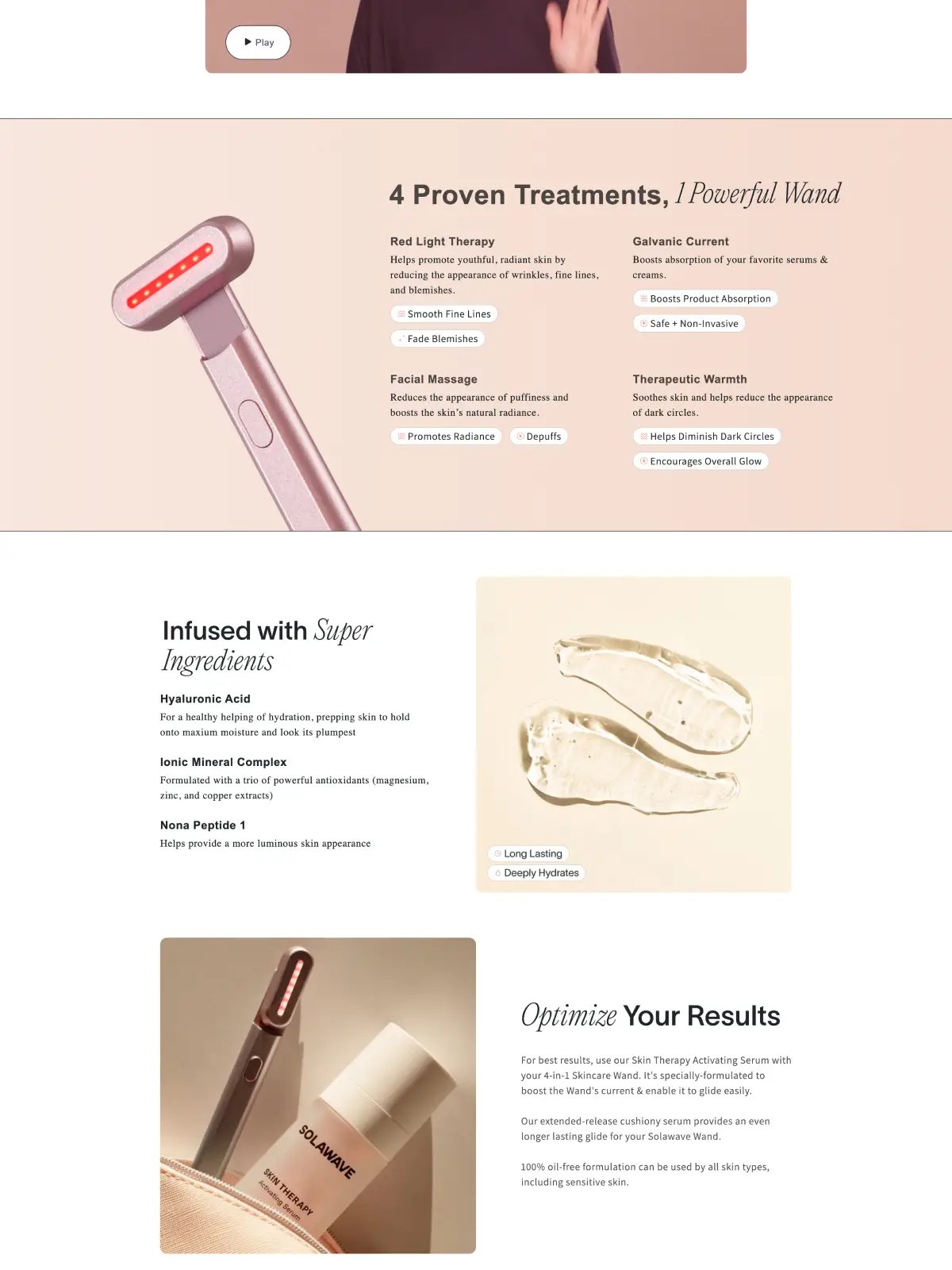 Solawave Skin Care - Replo Product Page Template product image (3)