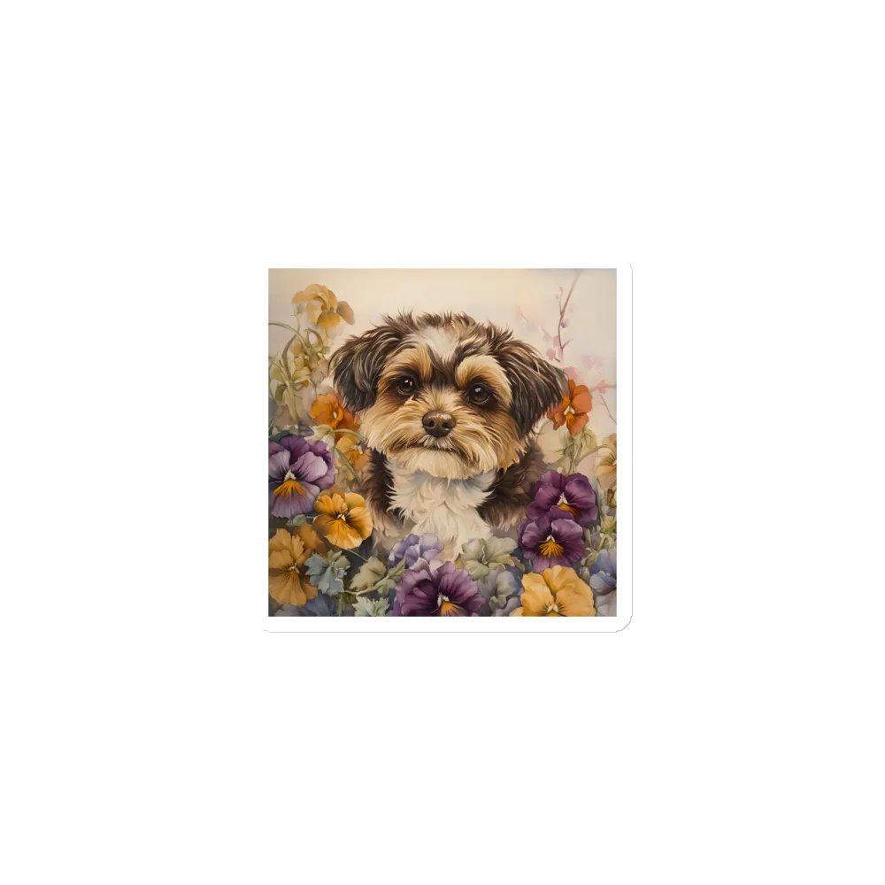 Pansy Dog Magnets product image (1)