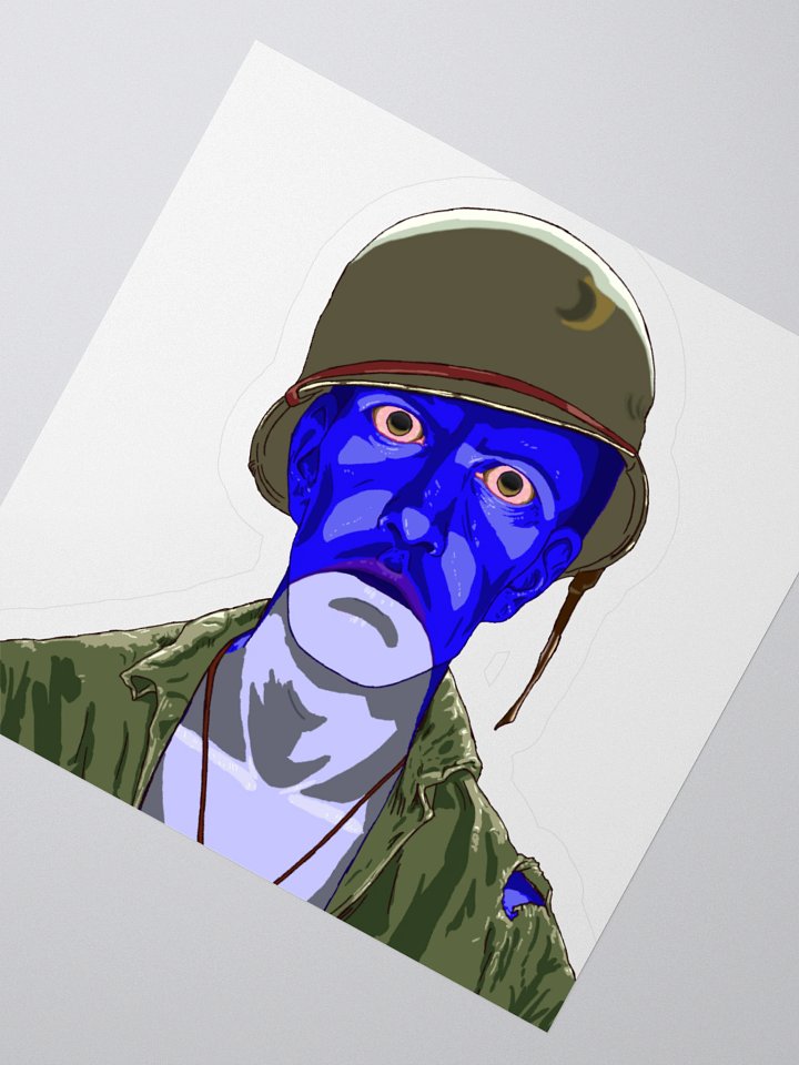 A Thousand Frog Stare Sticker product image (2)
