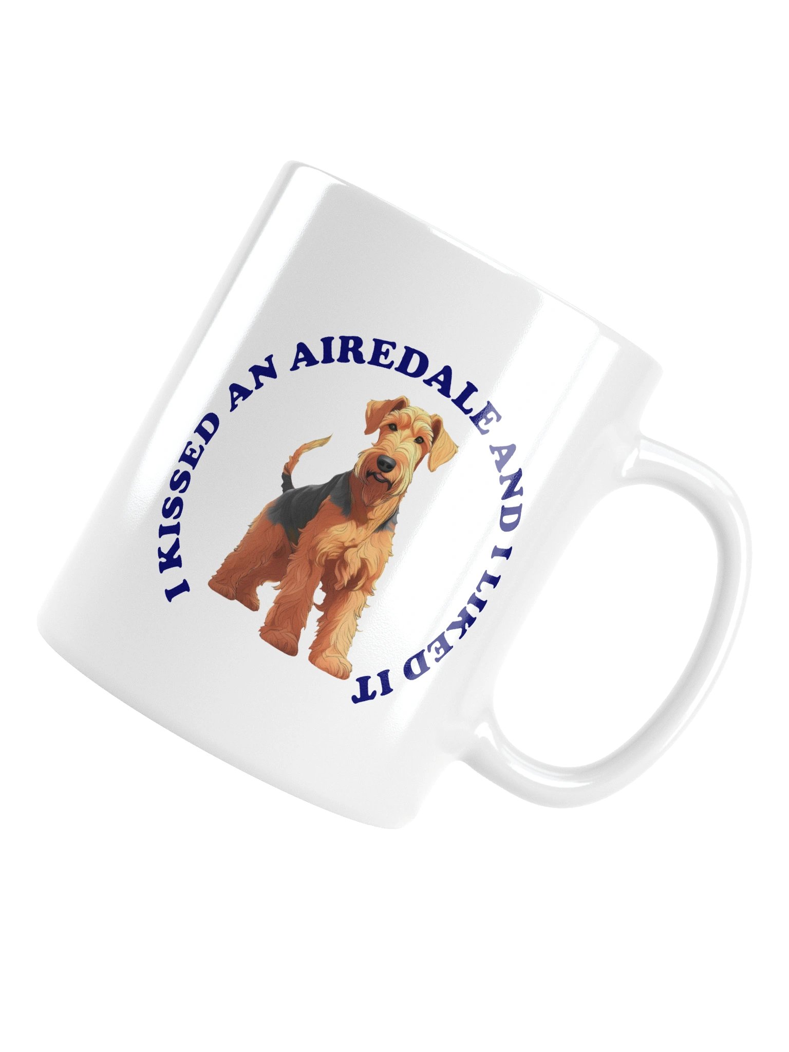 I Kissed an Airedale, Mug product image (5)