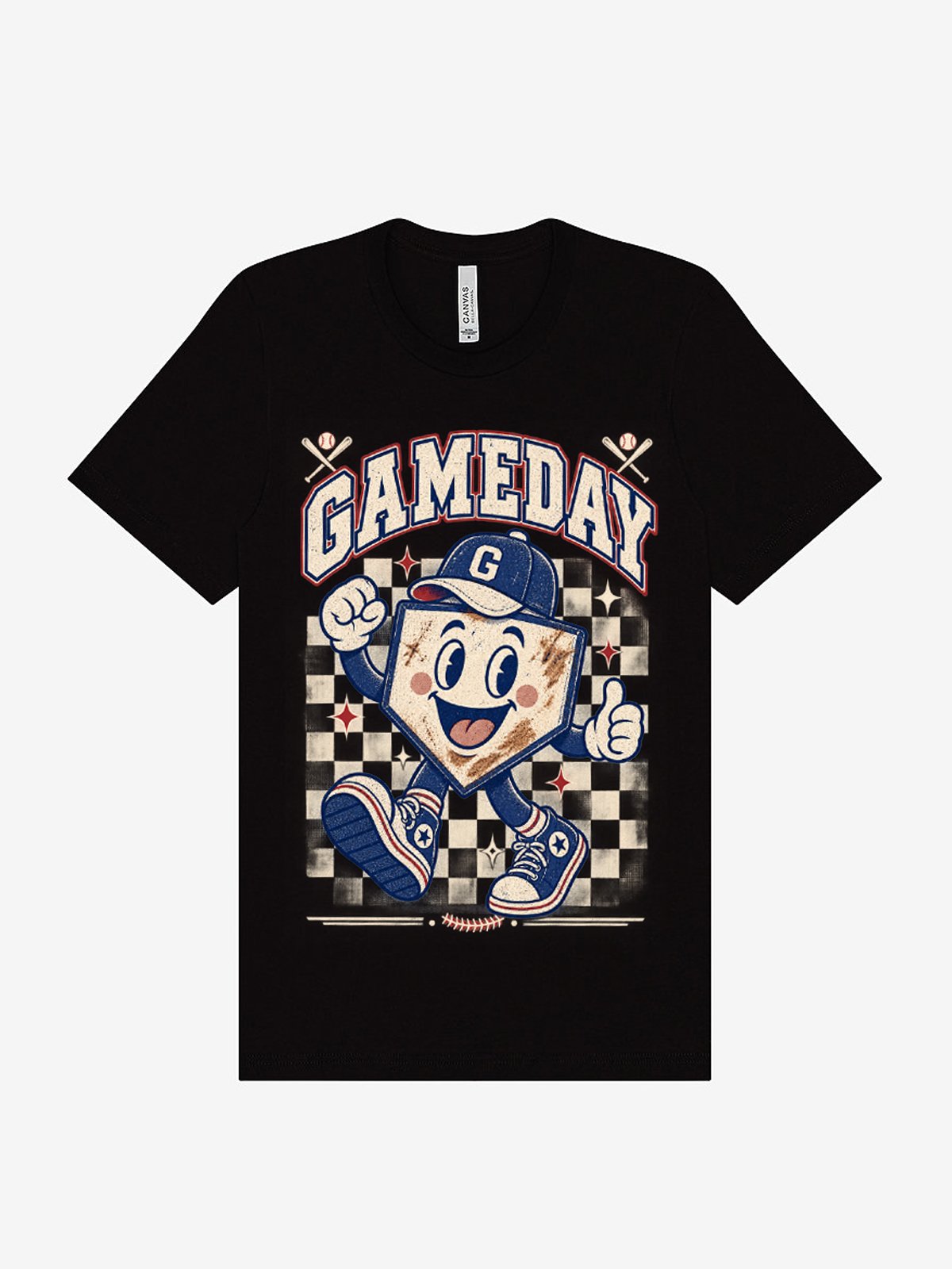 Gameday Baseball Retro Graphic Unisex T-shirt product image (2)