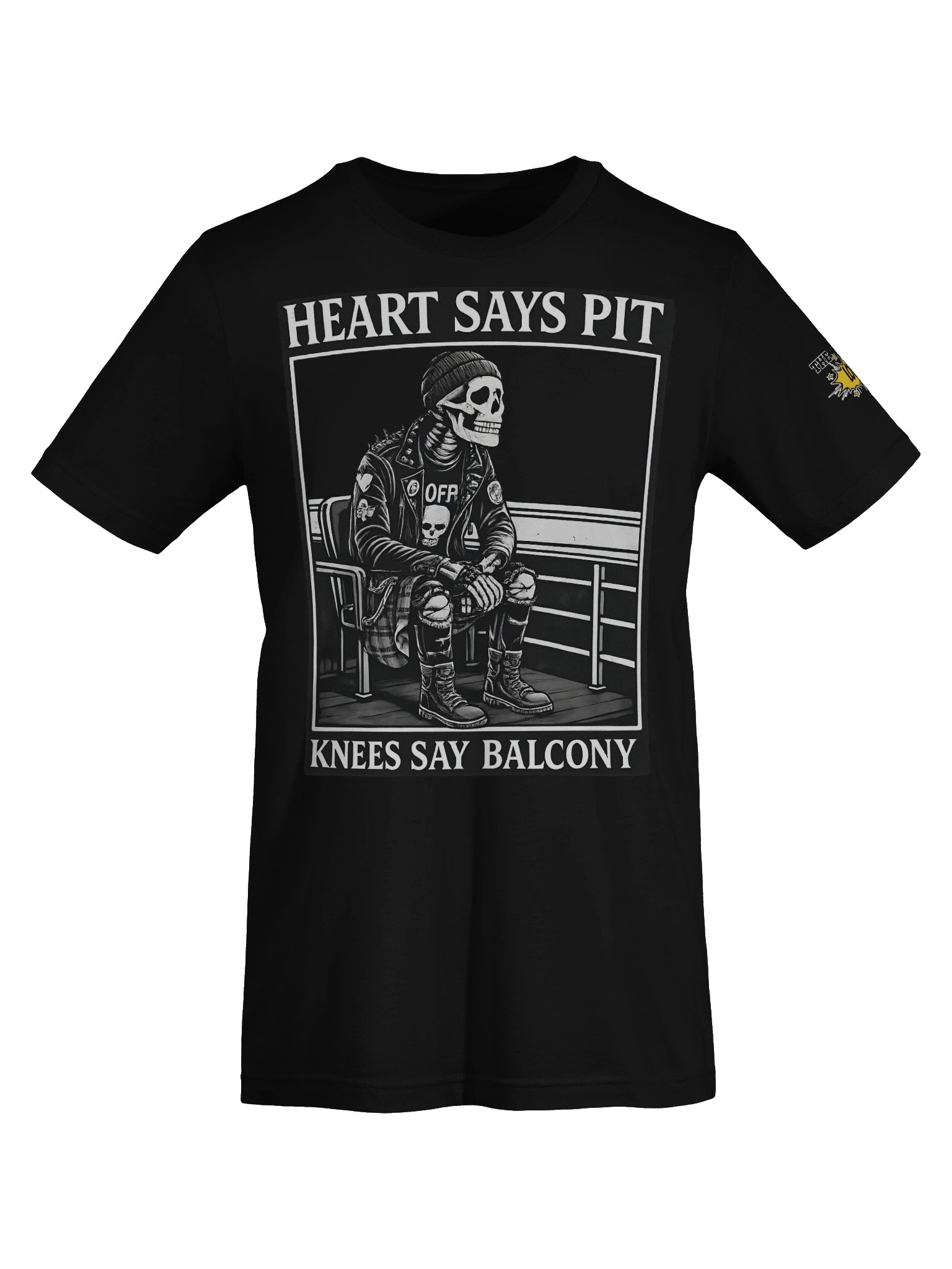 Skeleton Style Statement T-Shirt product image (28)