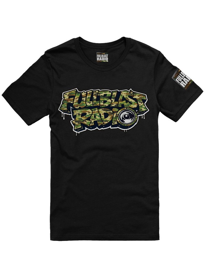 Fullblastradio Camo Design Tee product image (4)