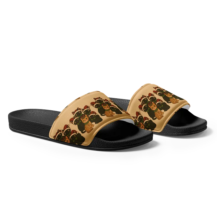 Cat brigade winter Men's Slides product image (1)