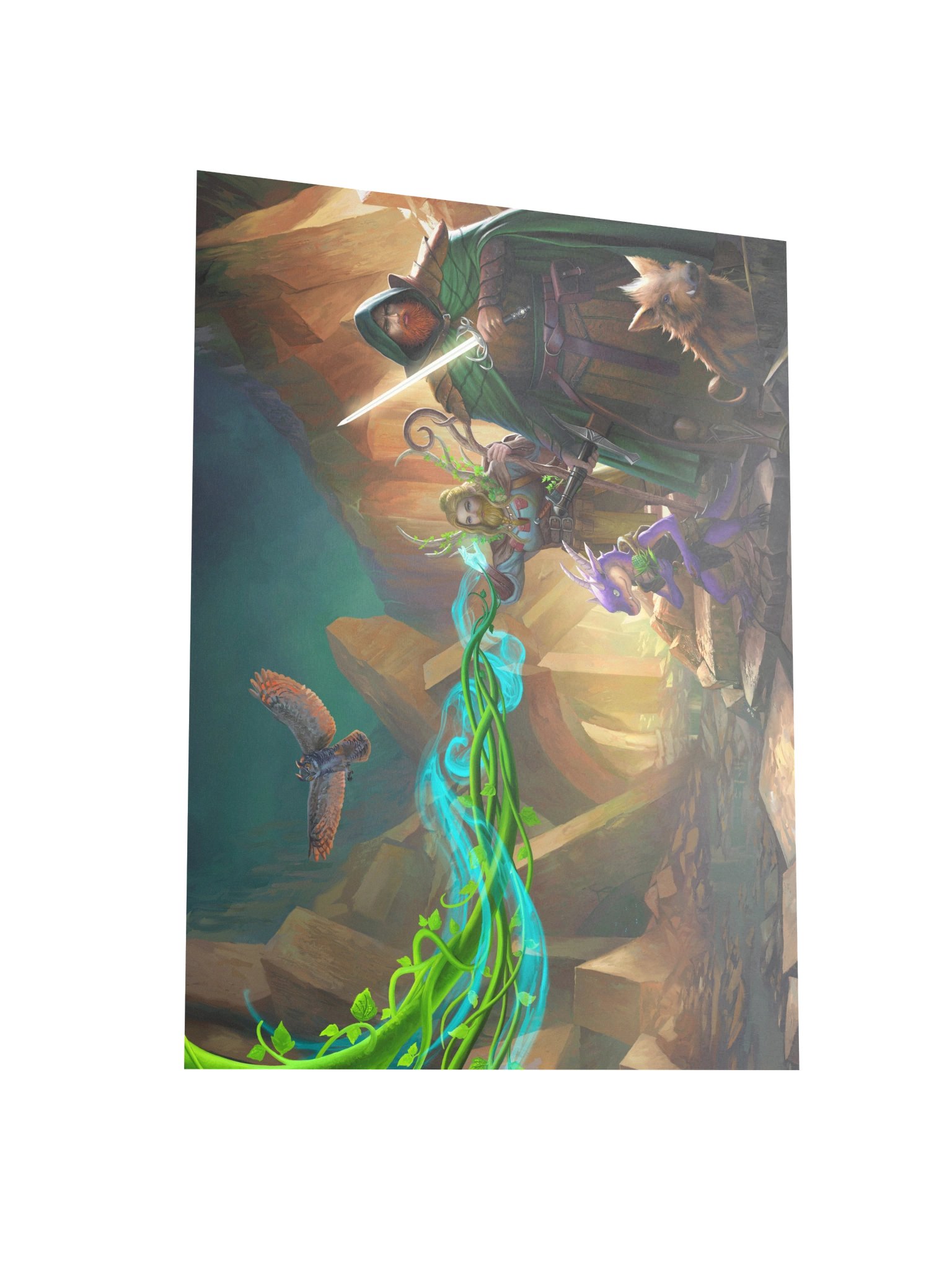 Sword & Thistle Art Print product image (3)
