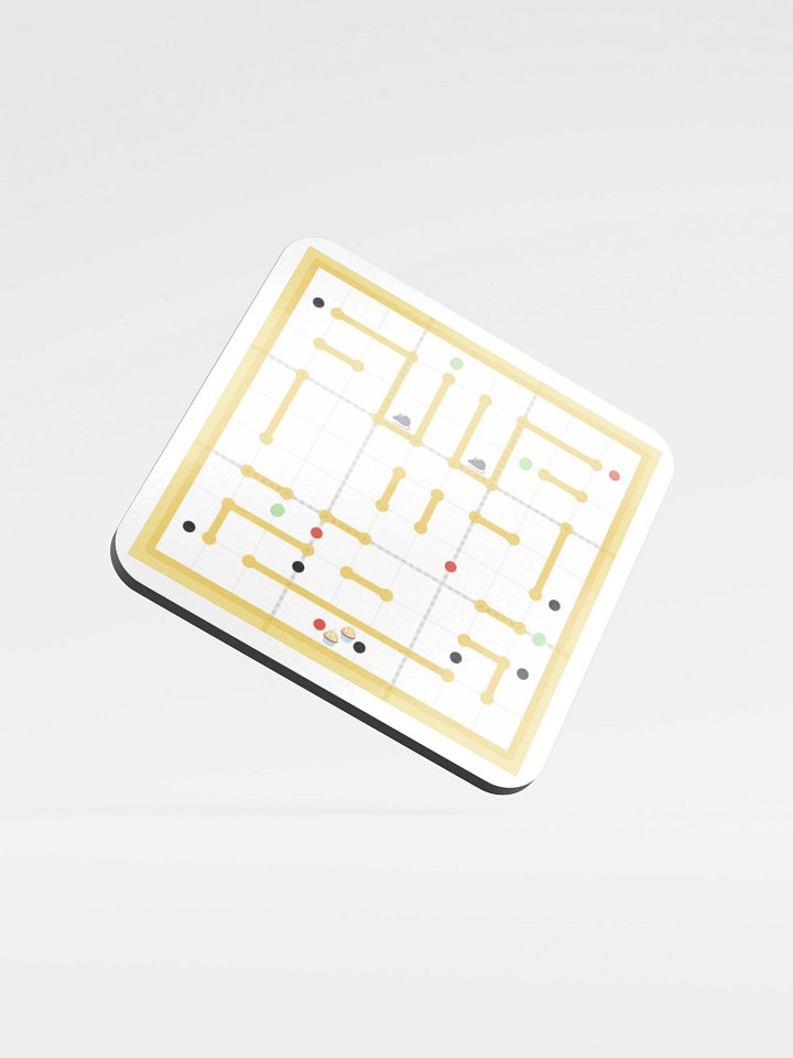 Rat Run Coaster Amber product image (1)