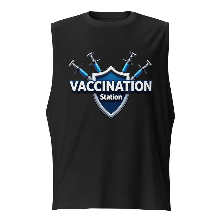 Vaccination Station Muscle Tank product image (1)