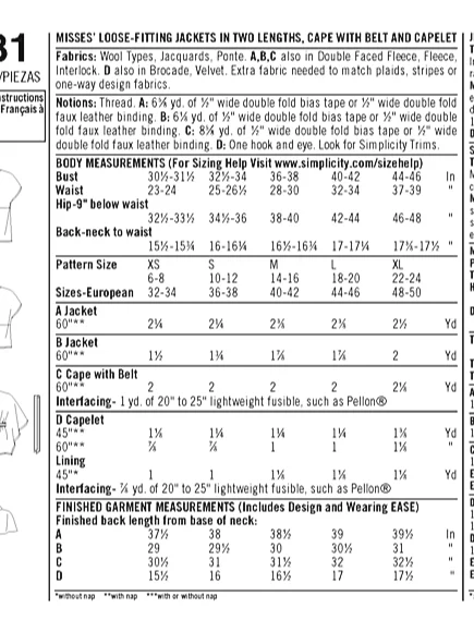 Simplicity 1281 product image (4)