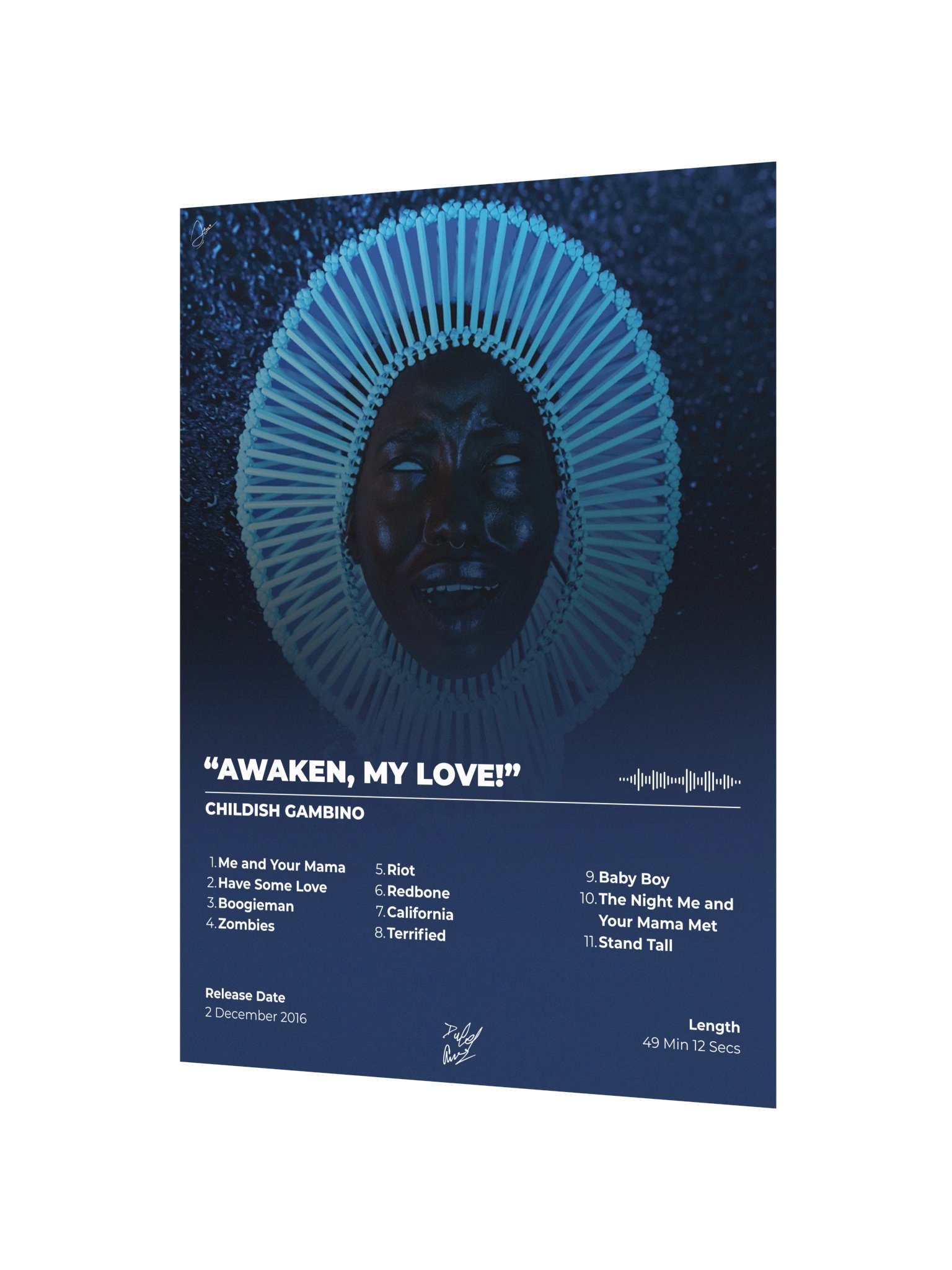 Awaken, My Love! Childish Gambino Album Poster product image (4)