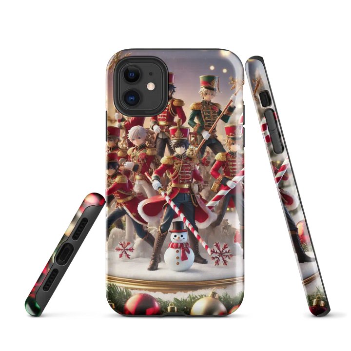 Holiday Soldiers iPhone Tough Case – Festive Brigade product image (1)
