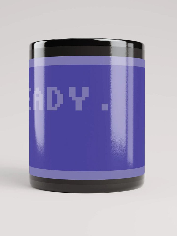 C64 Ready - Mug (Black) product image (2)