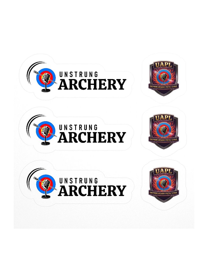 Unstrung Archery Stickers Set product image (1)