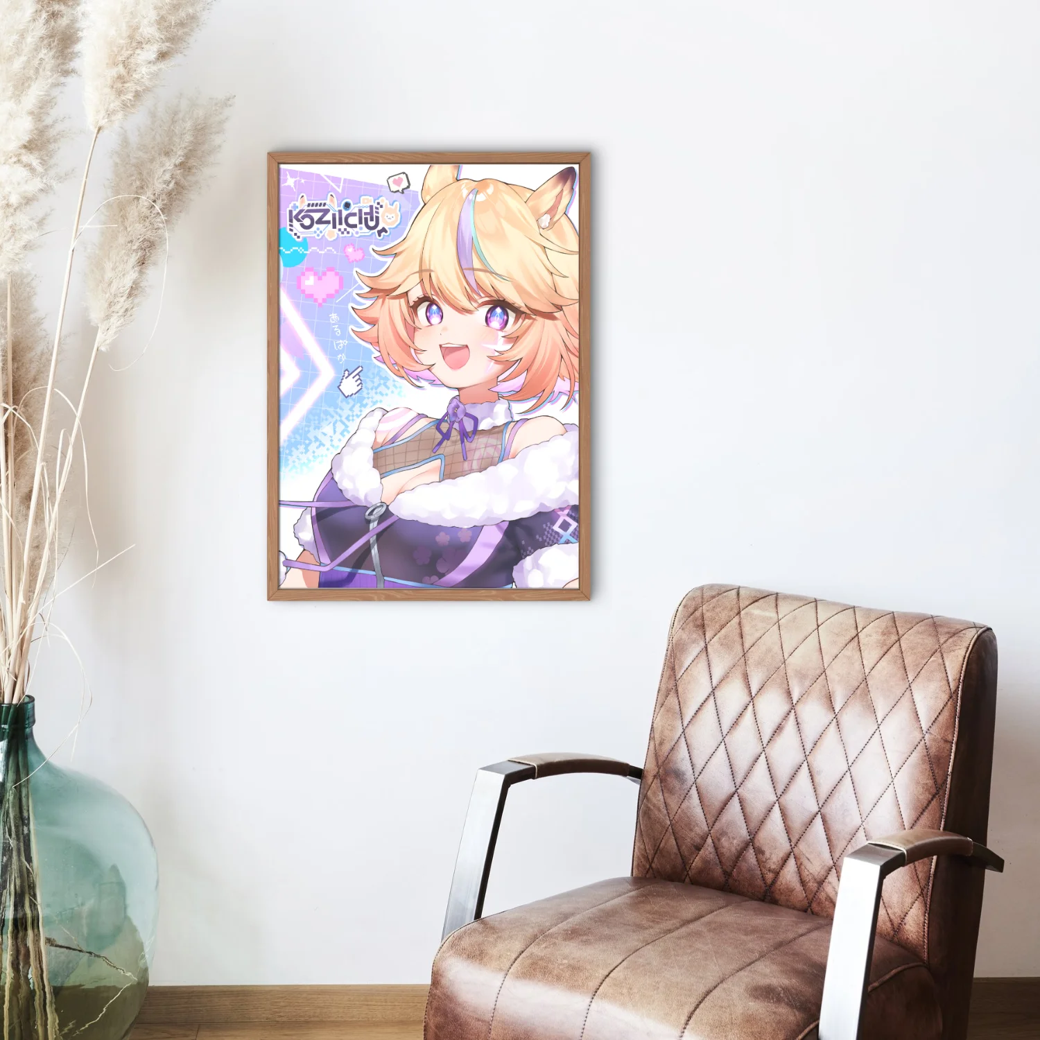 KoziiChu Alpaca VTuber Poster (12″ x 16″) product image (3)