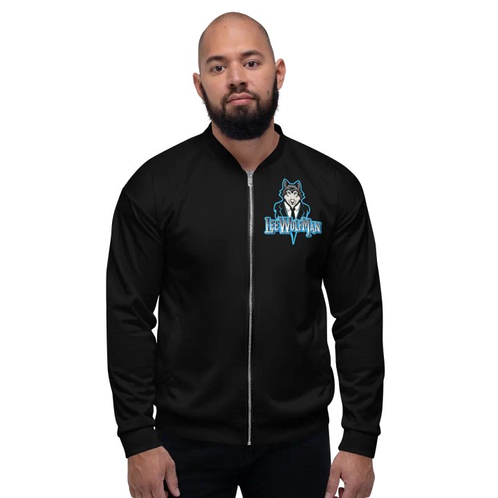 Spooky Wolf Bomber Jacket product image (2)
