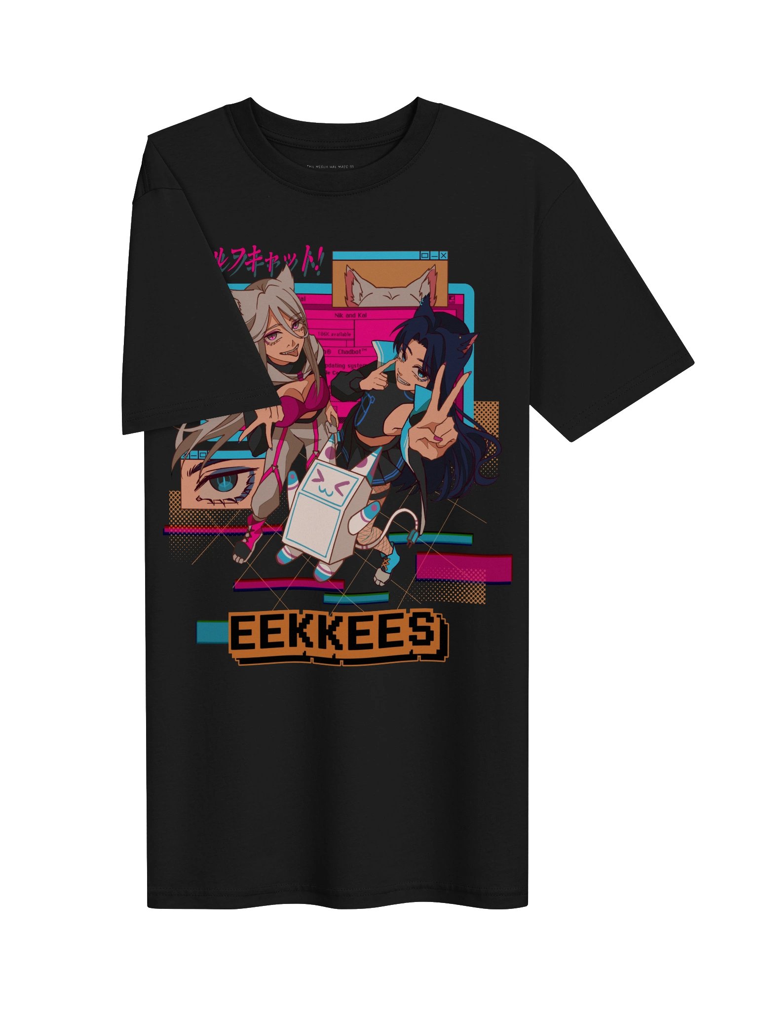 "TWIN WOLFCATS" Heavyweight Tee product image (3)
