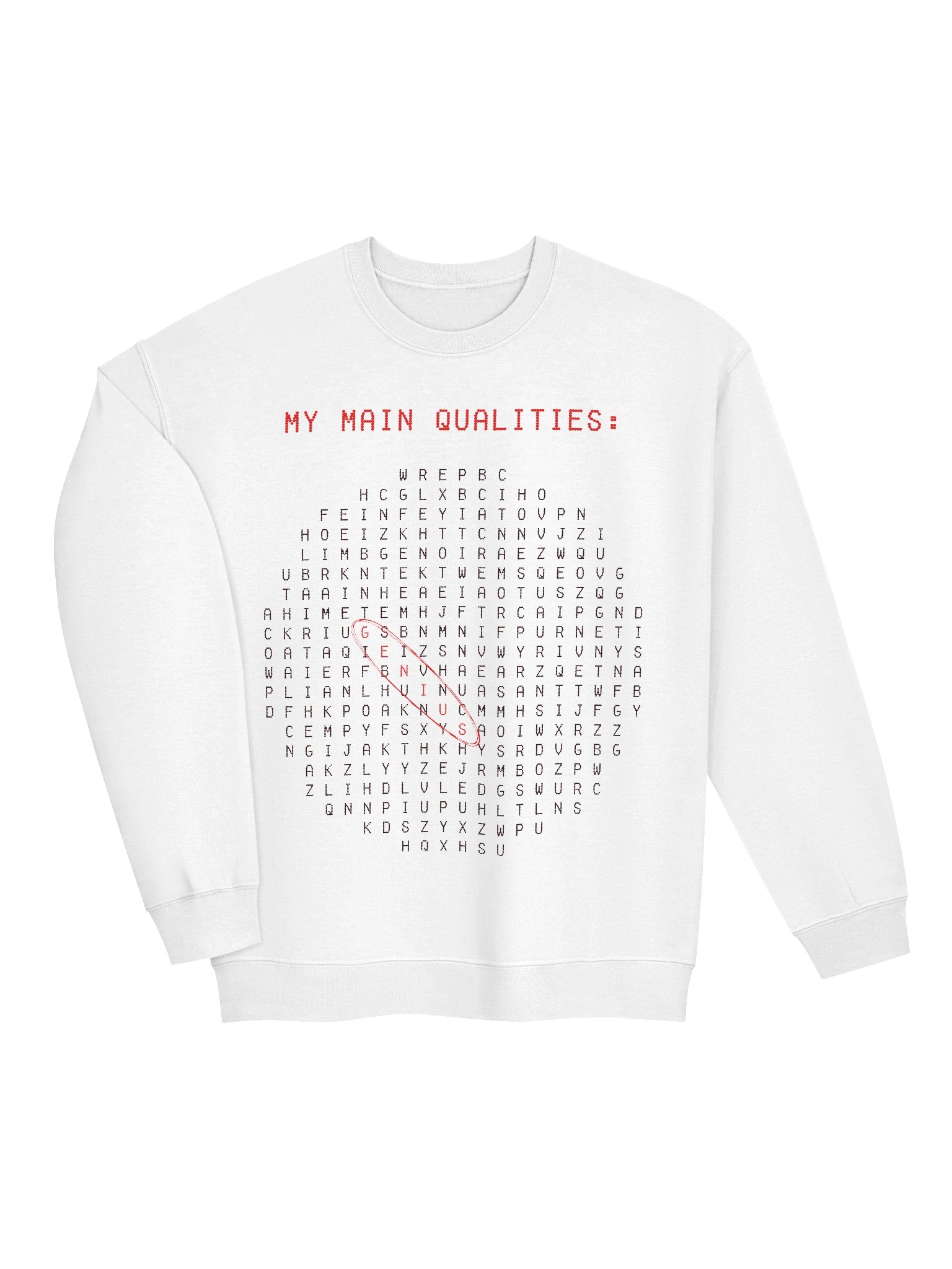 My Main Qualities - Sweatshirt product image (3)
