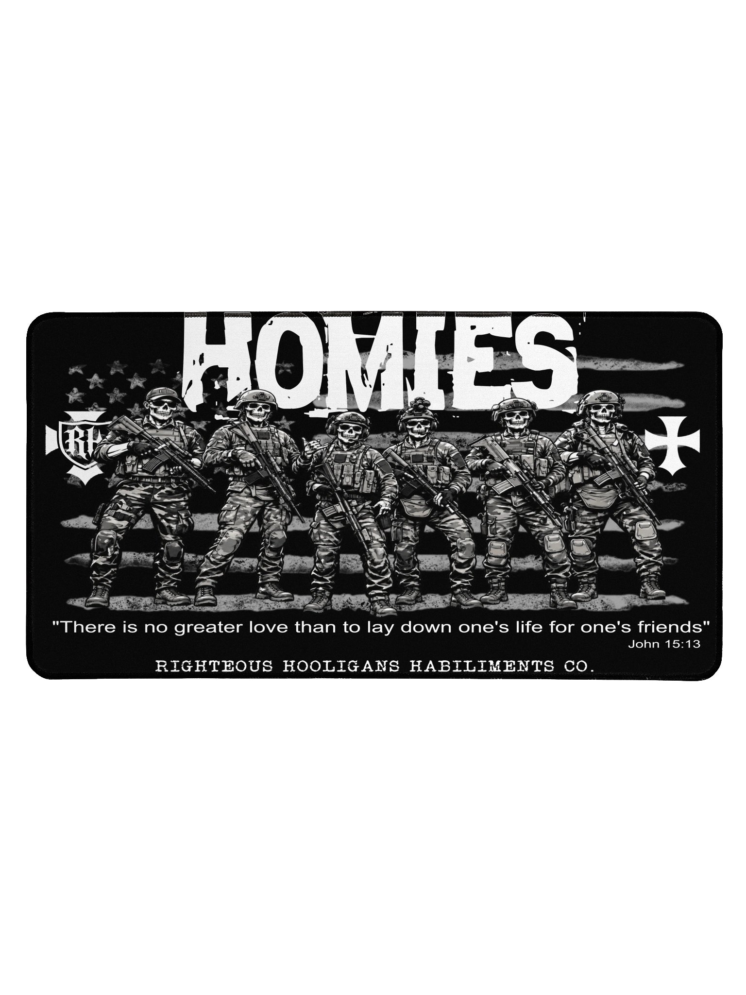 Homies Patriotic Soldier Desk Mat product image (1)