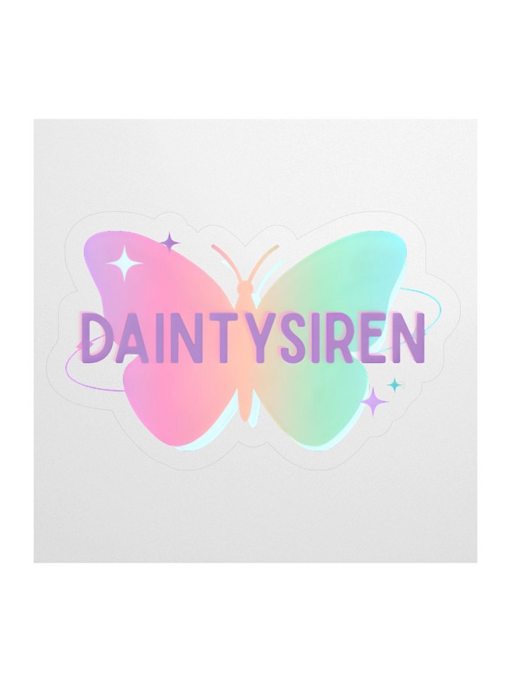 Dainty Siren Logo Sticker product image (3)