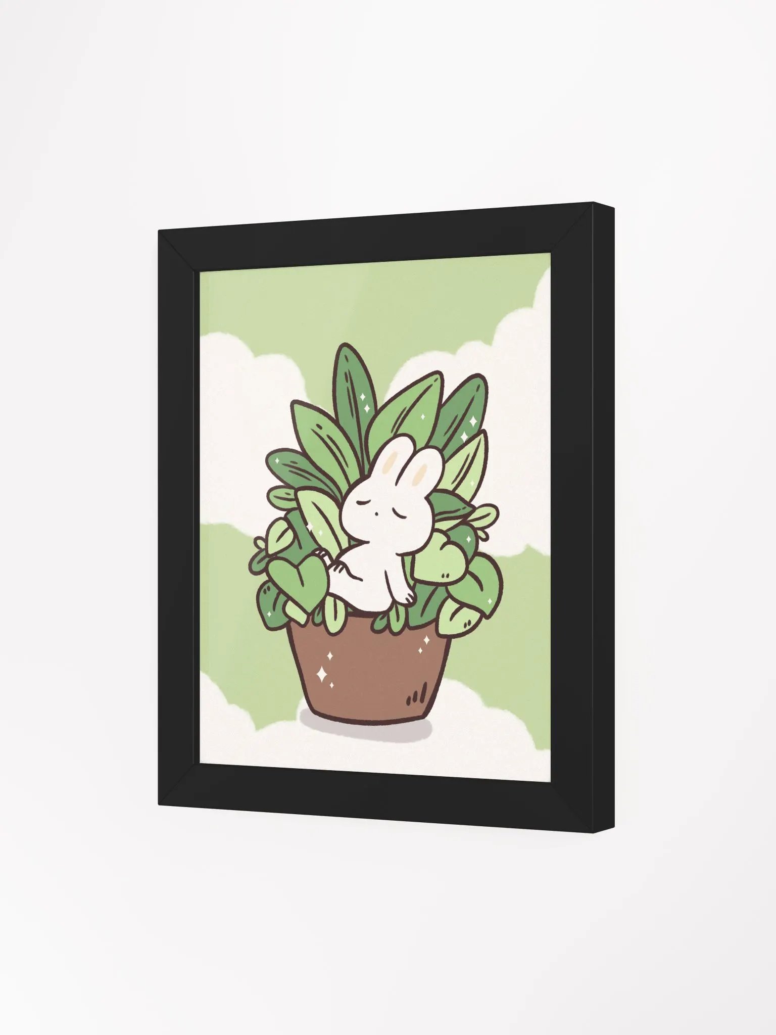 Cozy Rabbit Haven Framed Poster product image (58)