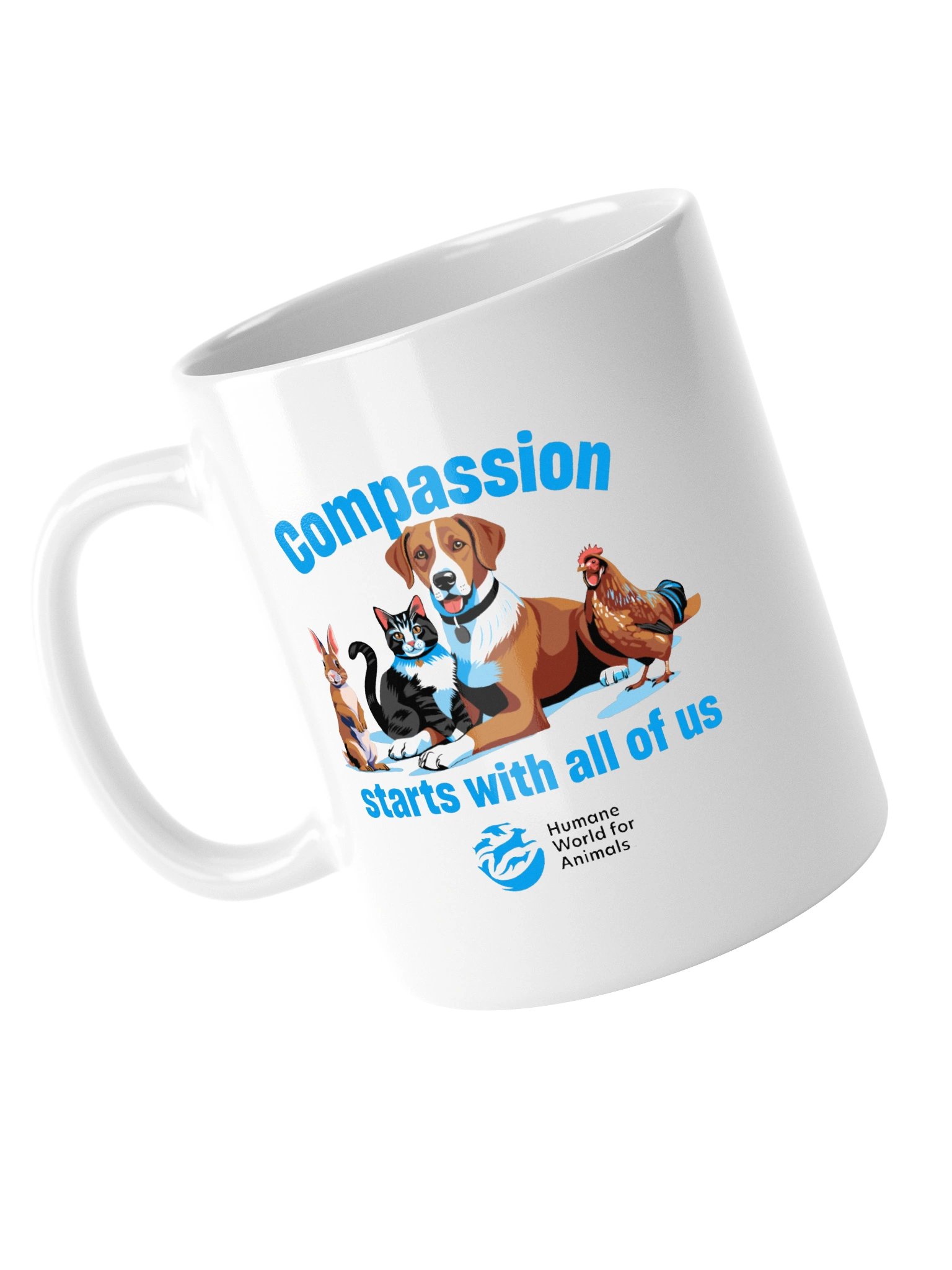 Compassion starts with all of us - Mug product image (5)