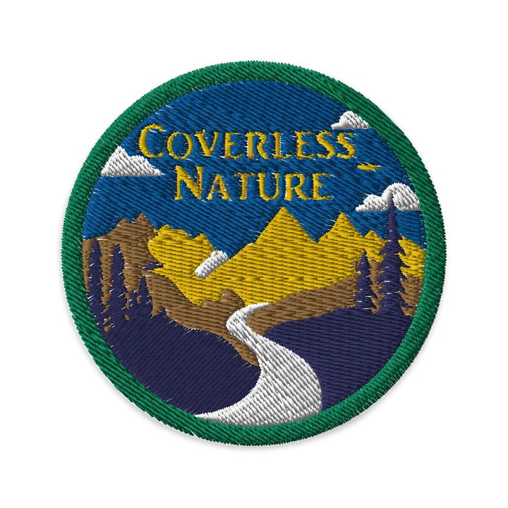 Mountain Majesty Embroidered Patch product image (1)