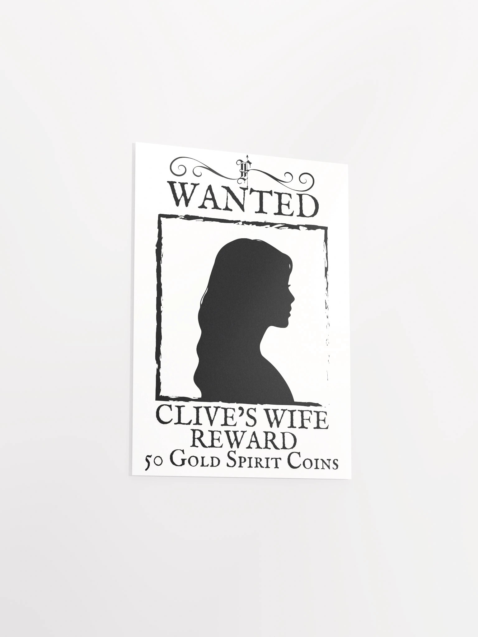 D-Rock Wanted Poster product image (9)