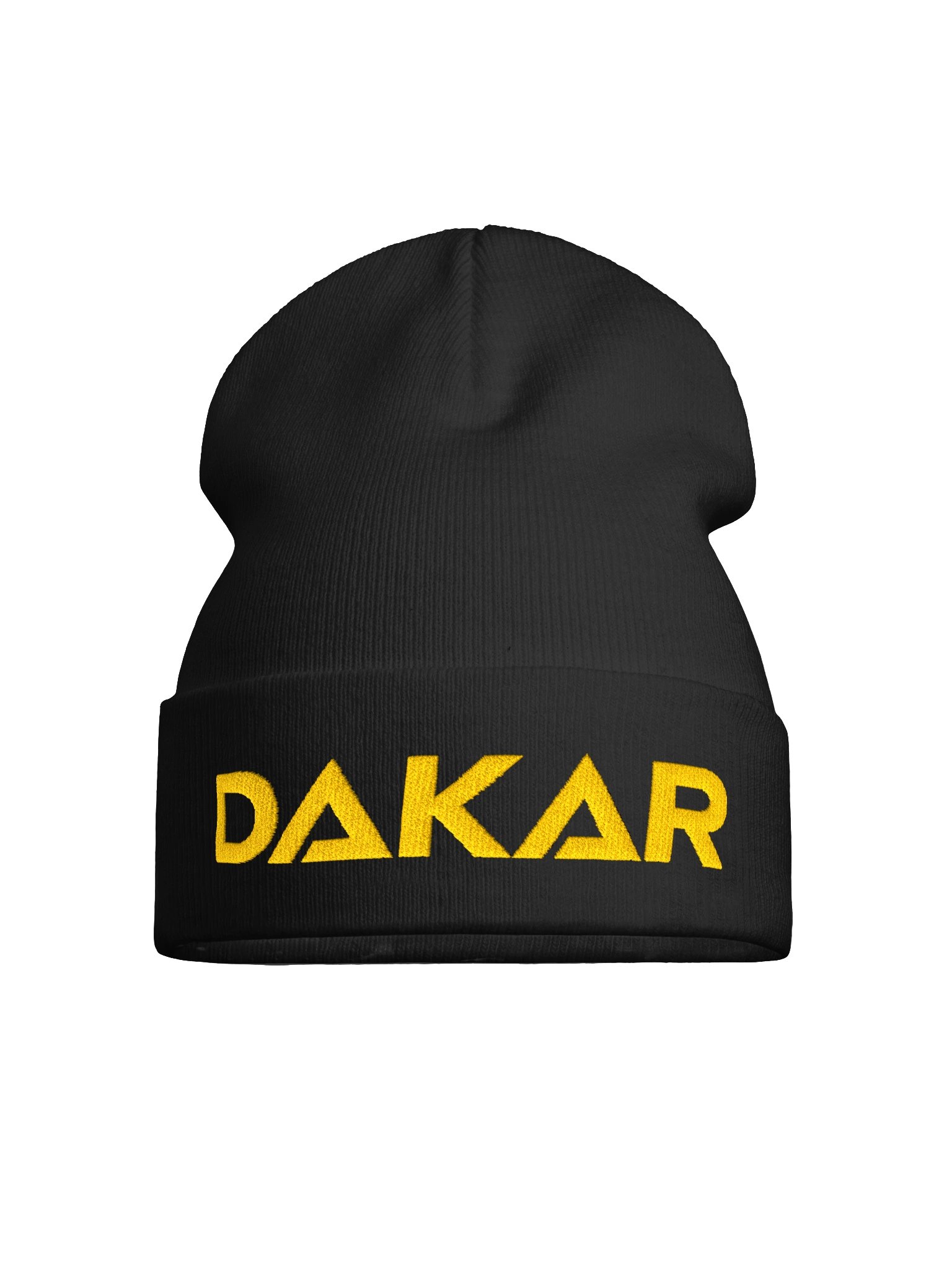 DAKAR Bold Yellow Knit Beanie product image (1)