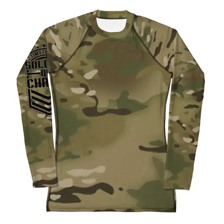 Faithful Camo: Women's Rash Guard - Multicam product image (2)