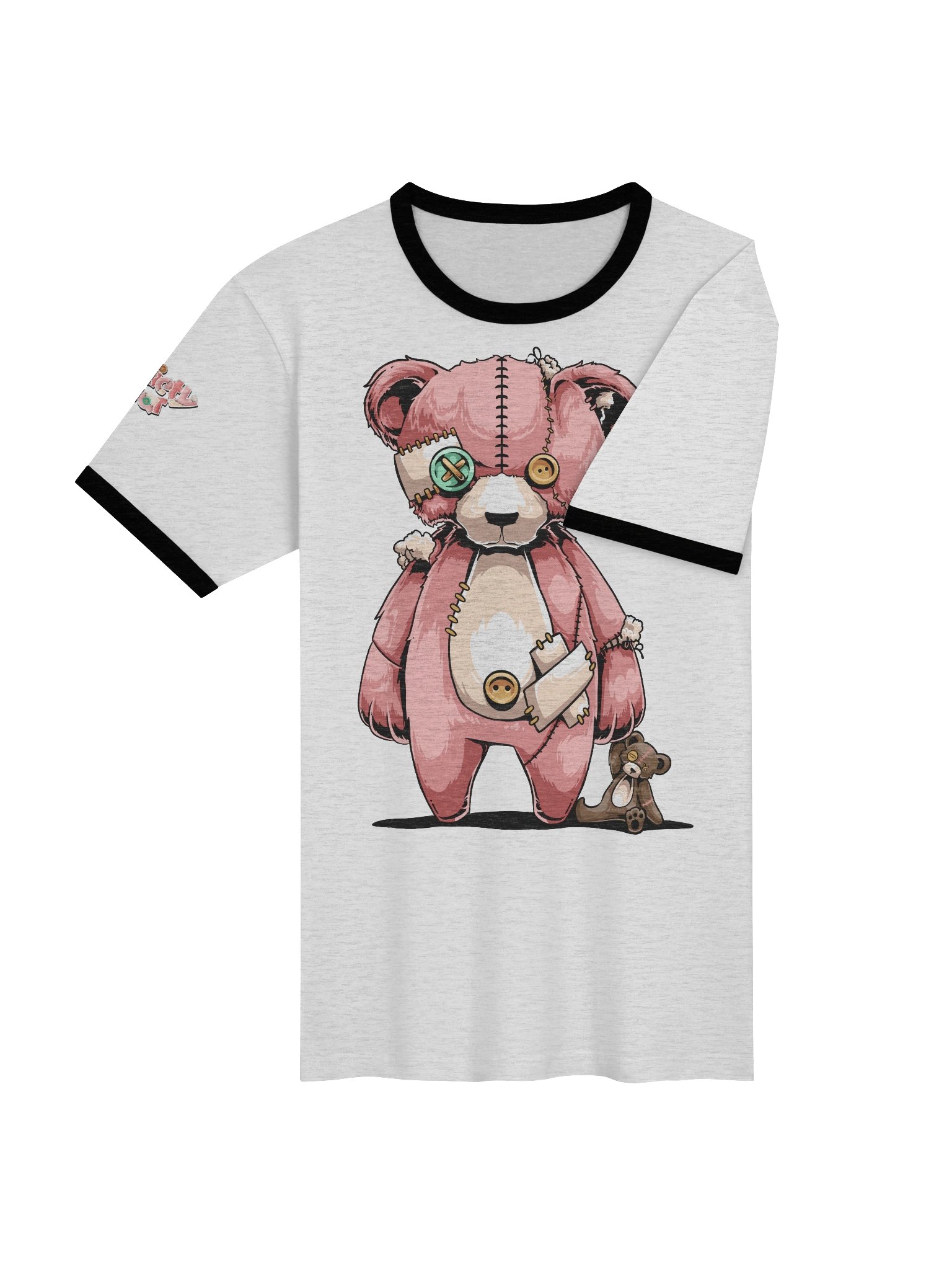 Anxiety Bear OG Ringer Tee product image (18)