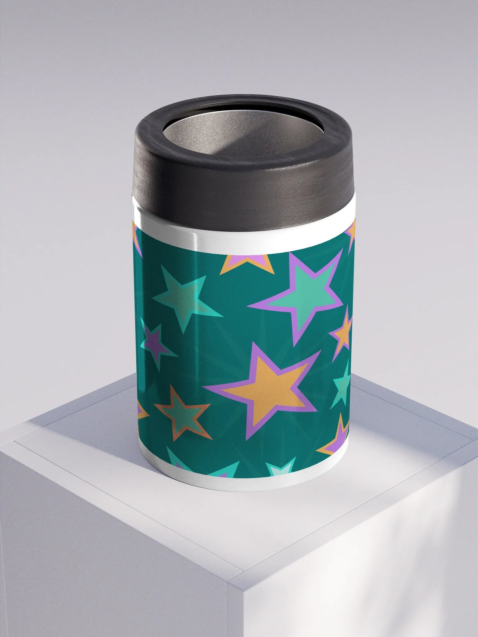 Seeing Stars Party Time! Stainless Steel Koozie product image (3)