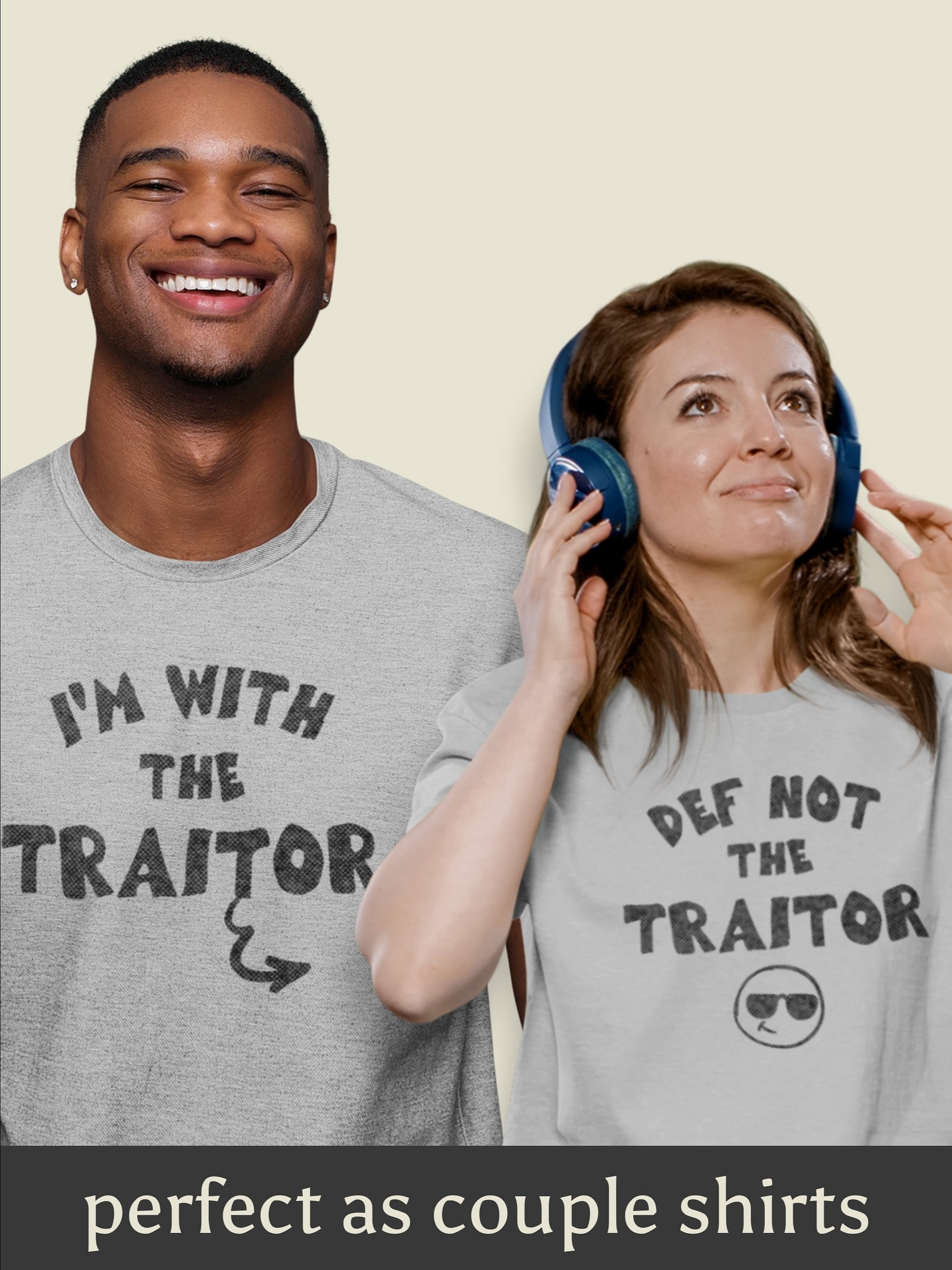Not the Traitor Board Game T-Shirt, Couple Shirts product image (3)