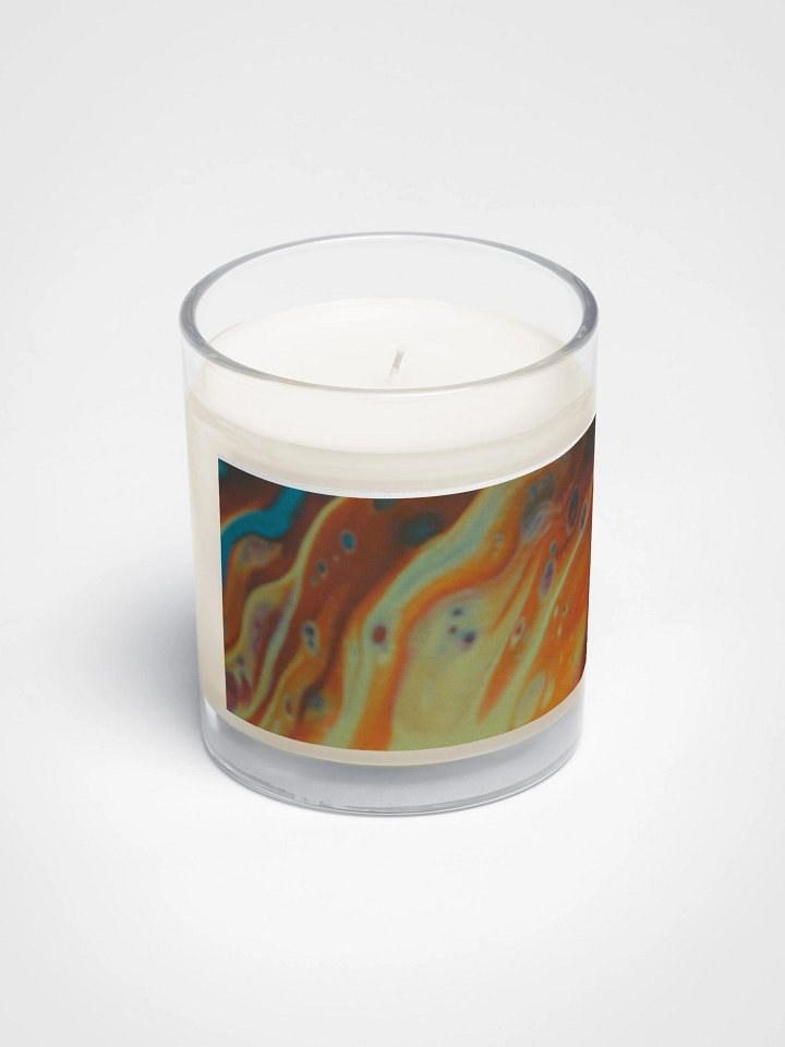 Bright Yellow Flame Soy Candle product image (2)