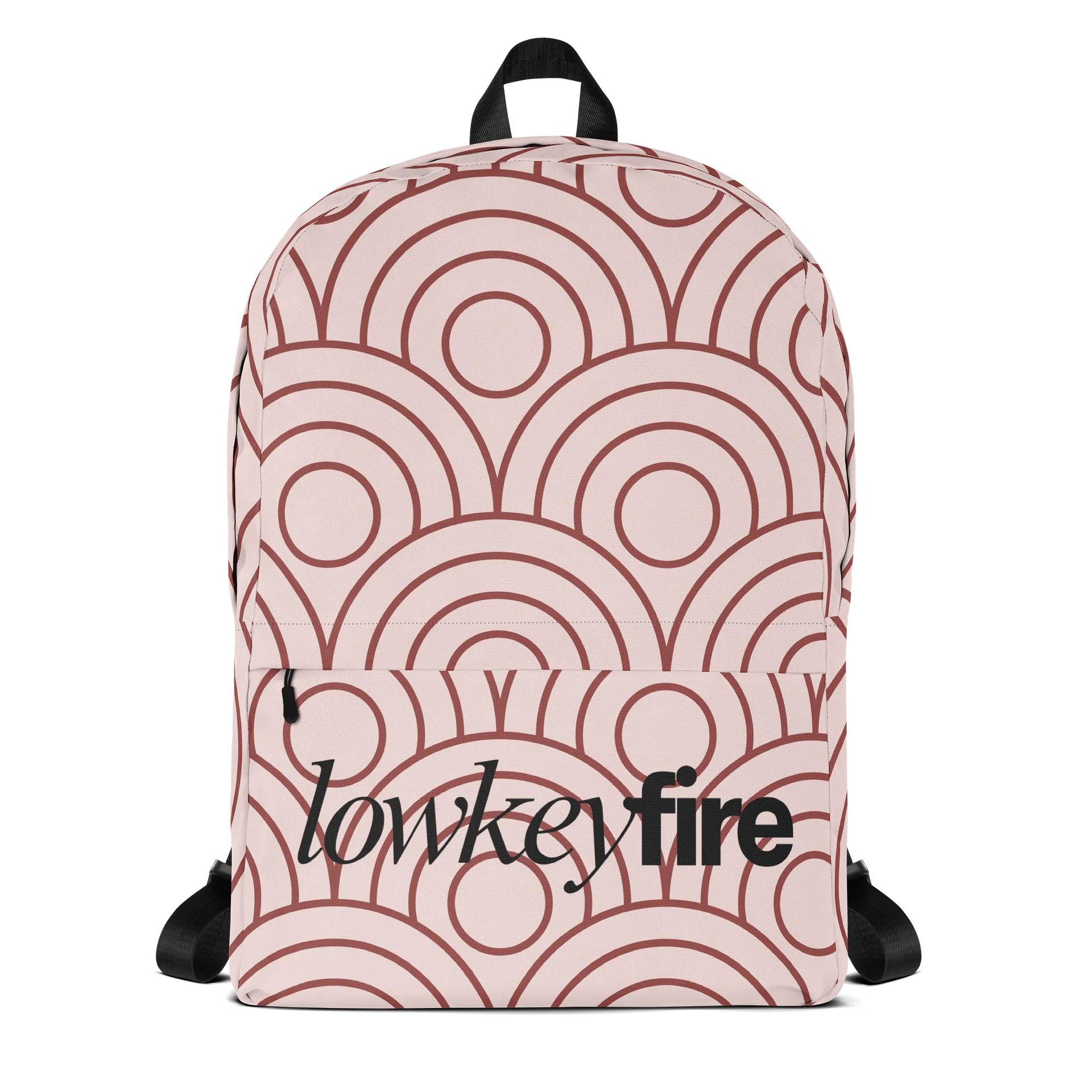 LowkeyFire Pattern All-Over Print Backpack product image (1)
