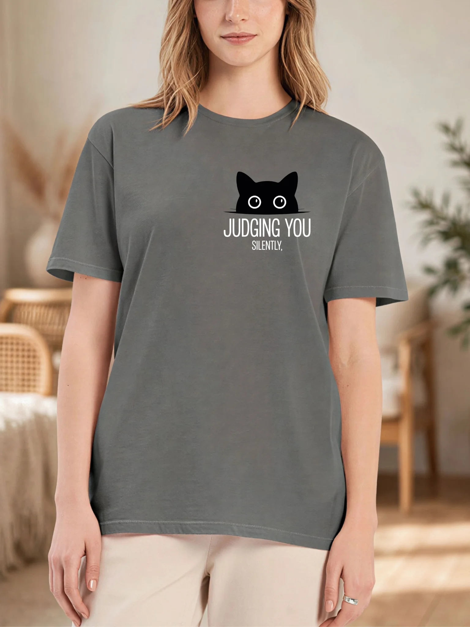 Pixel Cat Peek Tee product image (2)