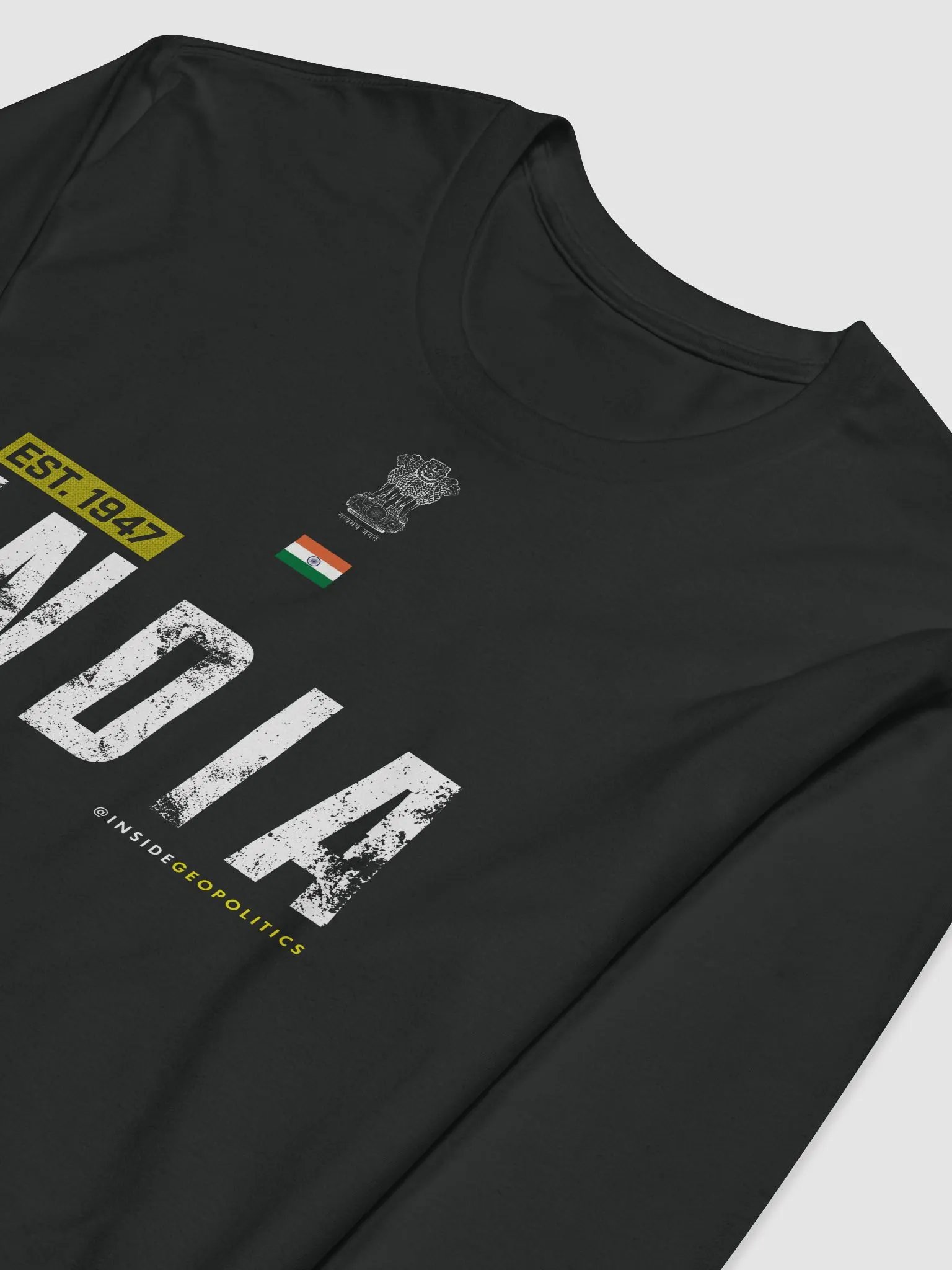 India Centered Long Sleeve T product image (3)