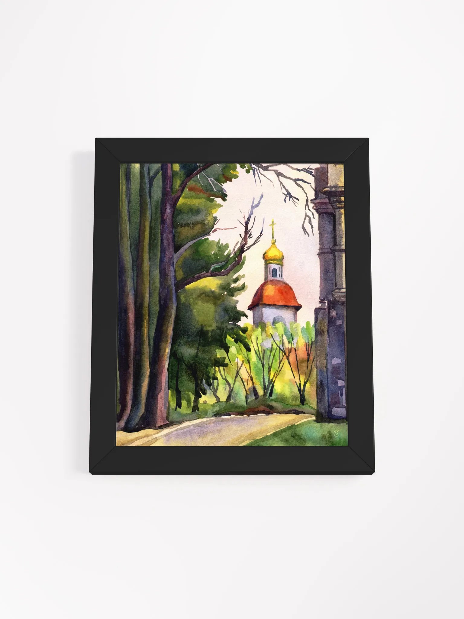 Golden Dome Serenity Framed Poster - Historical Alley product image (3)
