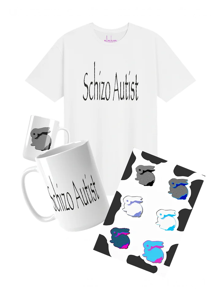 simple schizo autist bunny bundle product image (1)